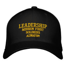 Leadership Embroidered Baseball Caps