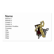 Leadership Woes Business Card