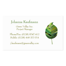Leaf Business Cards