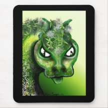 Leaf Dragon Mousepad