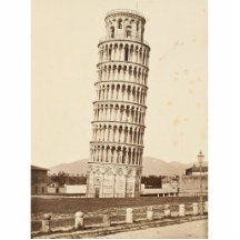 Leaning Tower of Pisa Photo Cut Outs