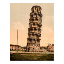 Leaning Tower of Pisa Post Cards