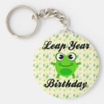 Leap Year Birthday, Cute Frog Key Chain