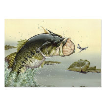 LEAPING BASS Business Card Template