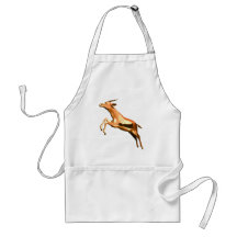 Leaping Gazelle Apron