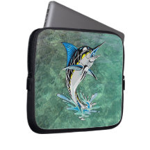 Leaping Marlin Computer Sleeves