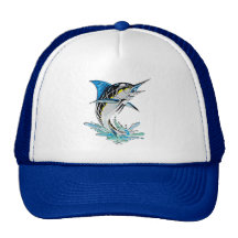 Leaping Marlin Mesh Hat