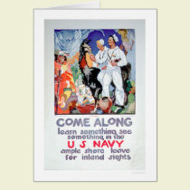 Learn and See Something in the Navy (US02315) cards