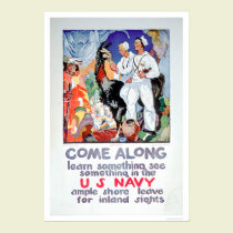 Learn and See Something in the Navy (US02315) posters