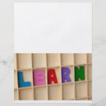 Learn Full Colour Flyer