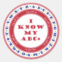 Learn the Alphabet Stickers