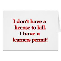 Learners Permit Card