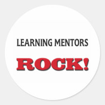 Learning Mentors Rock Sticker