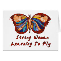 Learning To Fly Greeting Cards