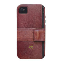 Leather Bound Personal Organiser iPhone 4/4S Tough Vibe iPhone 4 Case