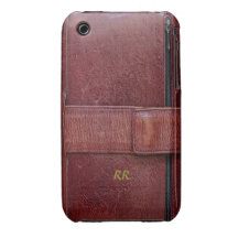 Leather Effect Personal Organiser iPhone 3G/3GS iPhone 3 Case