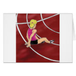 Leave it on the track greeting cards