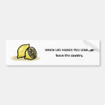 leave-the-country bumper stickers