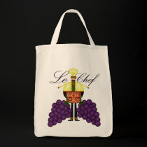 LeChef Grocery Tote Bag bags