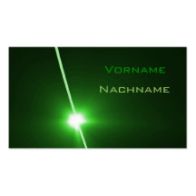 LED green Visitenkarte