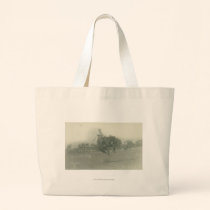 Lee Caldwell riding Flying Devil. bags