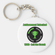 Left the Couch - Achievement Unlocked Key Chain