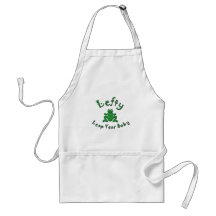 Lefty Leap Year Baby Aprons