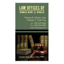 Legal3 Law Offices of Attorney - Lawyer Business Card Templates
