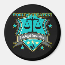 Legal World's Greatest Paralegal Supervisor Magnet