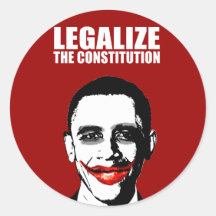 LEGALIZE THE CONSTITUTION STICKERS