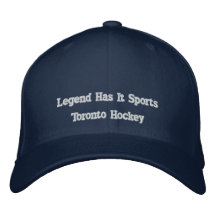 Legend Has It Sports Embroidered Hats