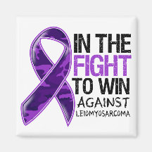 Leiomyosarcoma Cancer - Fight To Win Magnet