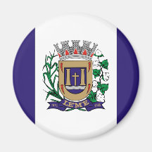 Leme Saopaulo Brasil, Brazil Fridge Magnet
