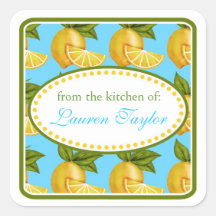 Lemon  Kitchen stickers