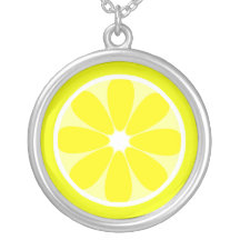 Lemon Slice Necklace