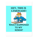 lemonade h2so4 joke postcards