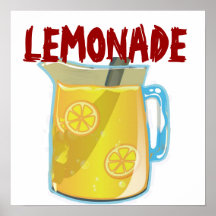 LEMONADE Sign Print