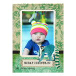Lemur Jade Rose Christmas Photo Card