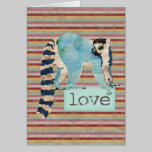 Lemur Love Card cards