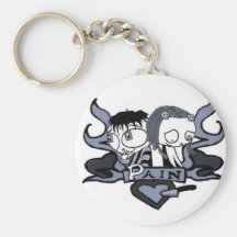 Lenore and Squee Keychain