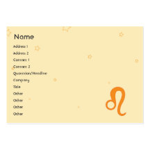 Leo - Chubby Business Card Templates