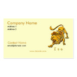Leo the Lion Business Card