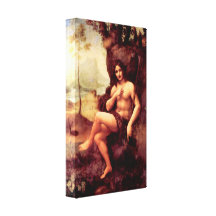 Leonardo da Vinci - Bacchus Stretched Canvas Prints