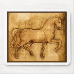 Leonardo Da Vinci Horse Art Mousepad