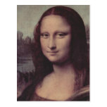 Leonardo da Vinci Mona Lisa (La Giaconda), Detail: Post Card