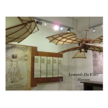 Leonardo Da Vinci Museum Pieces Postcards