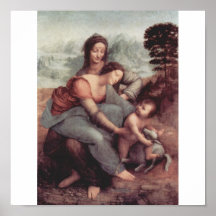 Leonardo Da Vinci Painting circa 1510 Posters