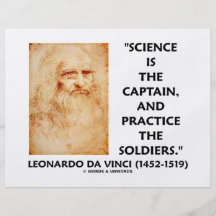 Leonardo da Vinci Science Captain Practice Soldier Flyers
