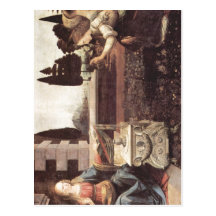 Leonardo da Vinci Verk?ndigung an Maria um 1472-14 Post Cards