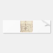 Leonardo Invention Bumper Sticker